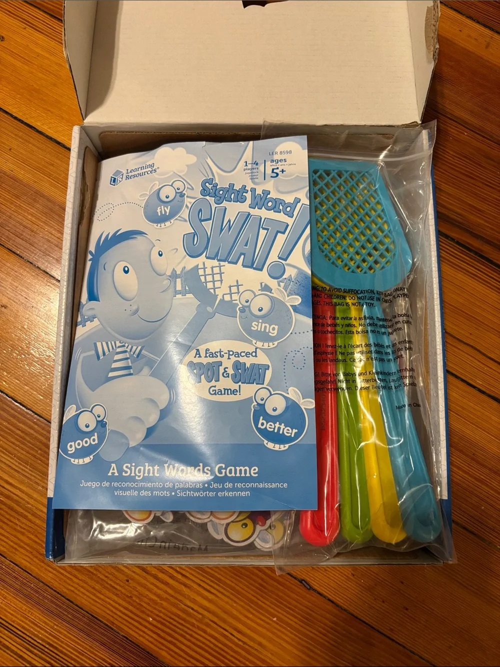 Learning Resources Sight Word Swat! Game - Multicolor